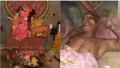 बांग्लादेश में हिन्दुओं पर फिर हुआ हमला, घर लूटे, मूर्तियां तोड़ी, लगभग 10 घायल