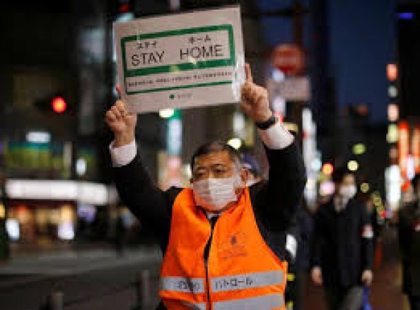 जापान में बद से बदतर हालात, पीएम ने फिर की लोगों से घरों में रहने की मांग