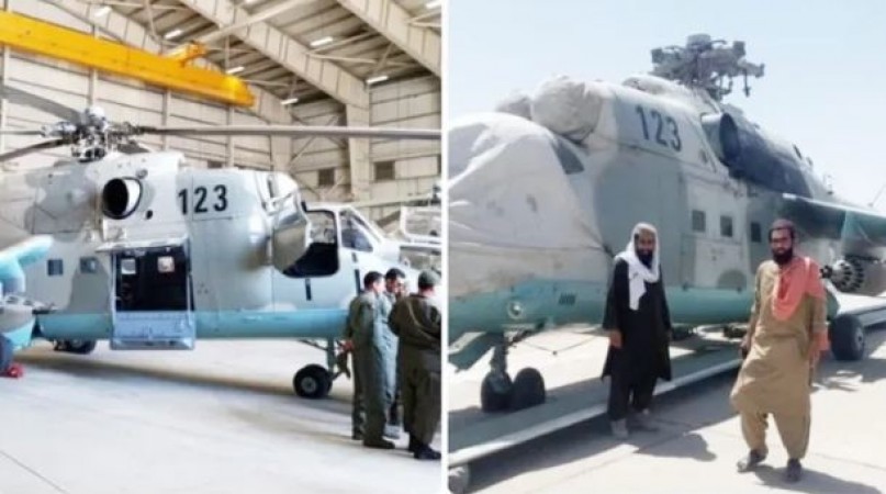 Taliban also captured India's MI-35 fighter helicopter, several parts found missing