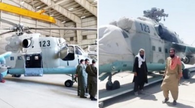 तालिबान ने भारत के MI-35 लड़ाकू हेलीकाप्टर पर भी किया कब्ज़ा, गायब मिले कई पार्ट्स