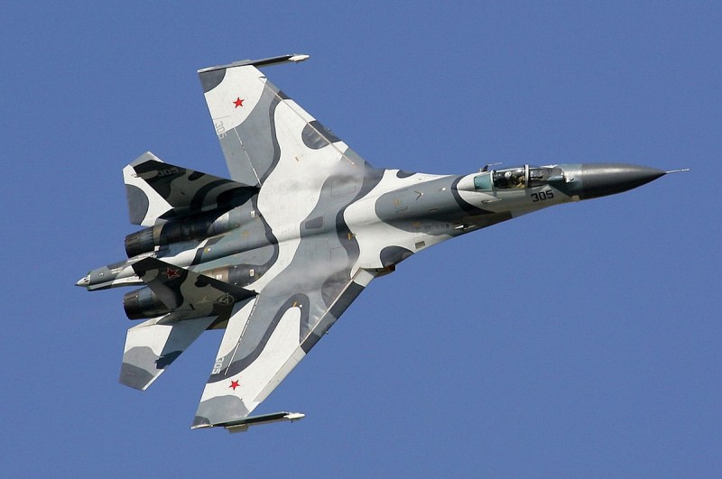 Russia derives off American fighter aircraft by Jet Sukhoi-27