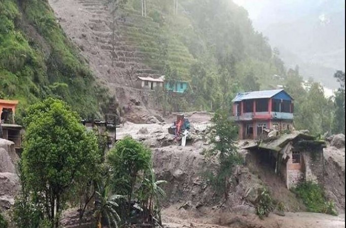 Nepal: 37 people missing after landslide in Sindhupalchok