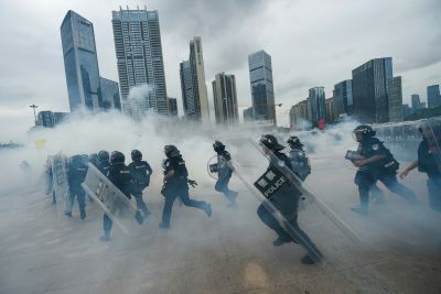 China preparing to suppress the of Hongkong protesters