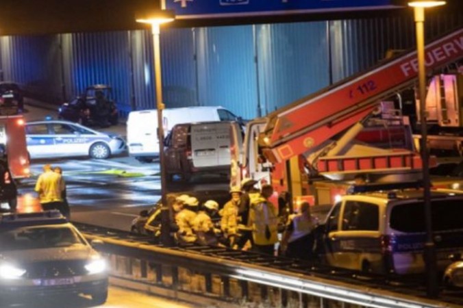 Tragic accident on the highway in Berlin, many people injured