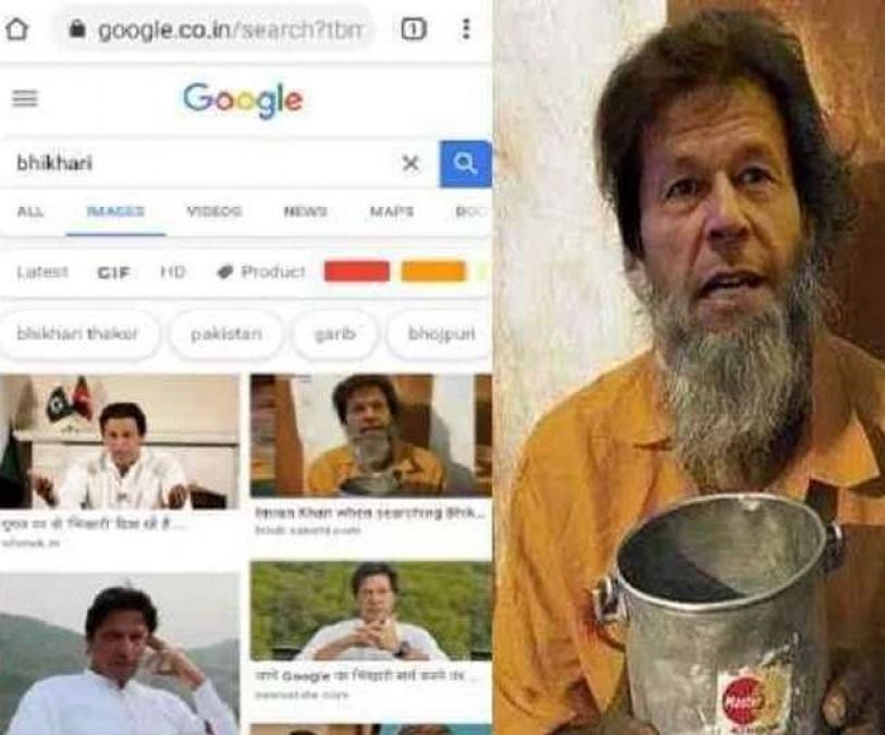 Search 'Bikhari' on Google and See Imran Khan's photos, Twitterati troll Pakistan PM