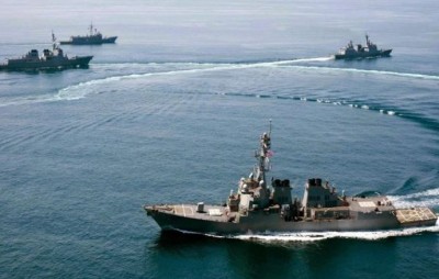 China deploys submarines and vessel to deal with America