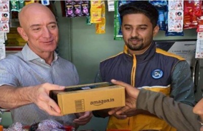 Jeff Bezos becomes world’s first-ever $200 billion man