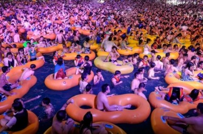 People in China seen partying flouting pandemic norms