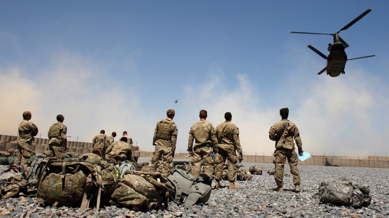 US forces left Afghanistan before deadline, indiscriminate firing of joy
