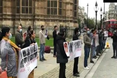 Video: Demonstration against Pakistan in UK-Canada, demand to stop atrocities on Baloch community