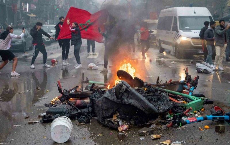 Riots broke out in France over Islamic country Morocco's victory in FIFA