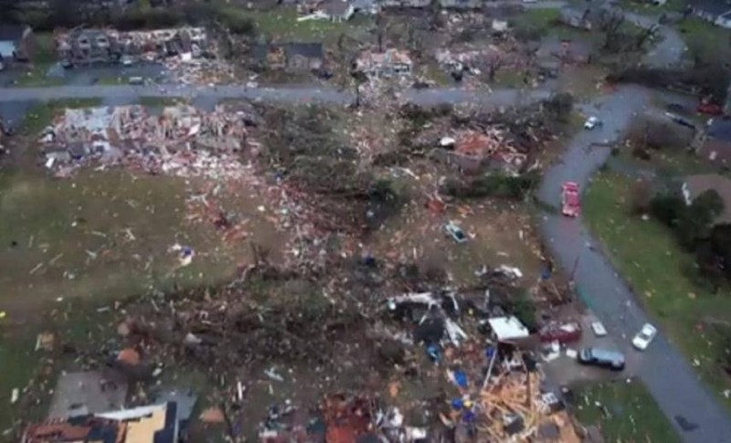 US के इतिहास में सबसे बड़ी त्रासदी, चक्रवाती तूफ़ान में हज़रों घर तबाह