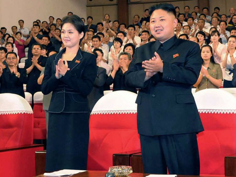 Kim Jong's wife came to light of world after 1 year, questions raised on her shocking appearance