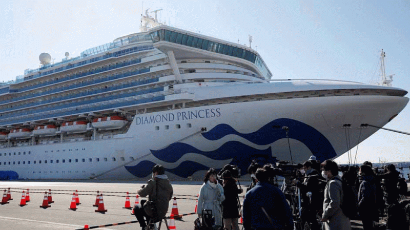 Corona Virus: 2 killed on Japanese cruise diamond princess, 7 Indian citizens also infected