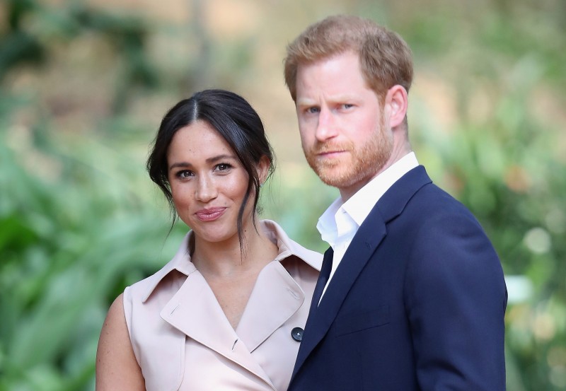 Harry and Megan spoke about leaving royal title