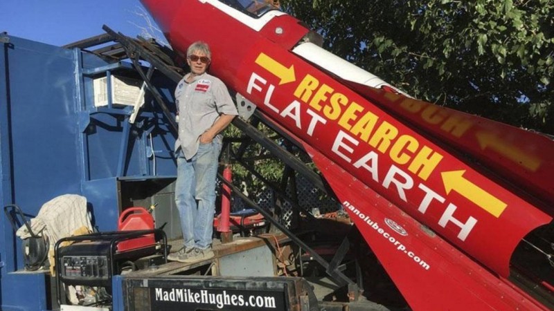 Mike Hughes died in homemade Rocket Crash, was trying to explain that Earth is not round