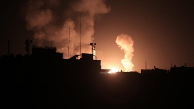 गाजा पट्टी और सीरिया पर हुआ हवाई हमला, 6 की मौत