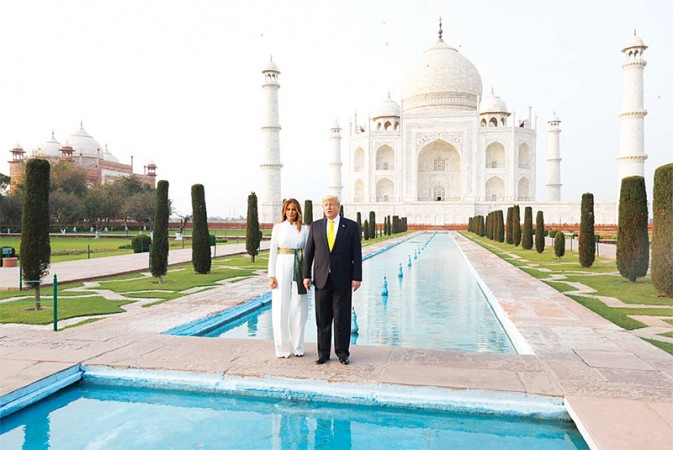 Melania Trump shared video of TajMahal on Social Media