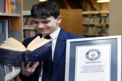 This child surprised world with his talent, named recorded in Guinness Book of World Records