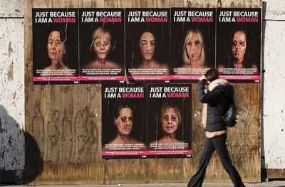 Sonia Gandhi's posters in Italy, surprising thing written below it