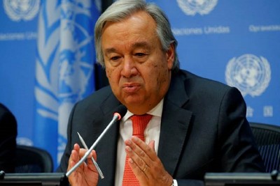 13 crore people worldwide will be starving to death by year end: UN Secretary-General Antonio Guterres