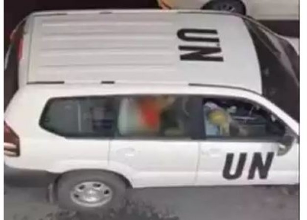 संयुक्त राष्ट्र की कार में सेक्स, UN के दो कर्मचारी निलंबित
