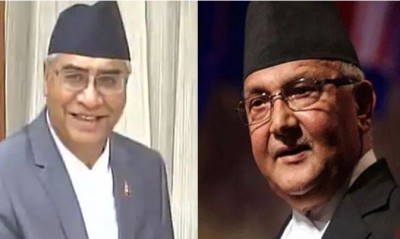 Nepal PM Oli met former PM Sher Bahadur Deuba amid political crisis