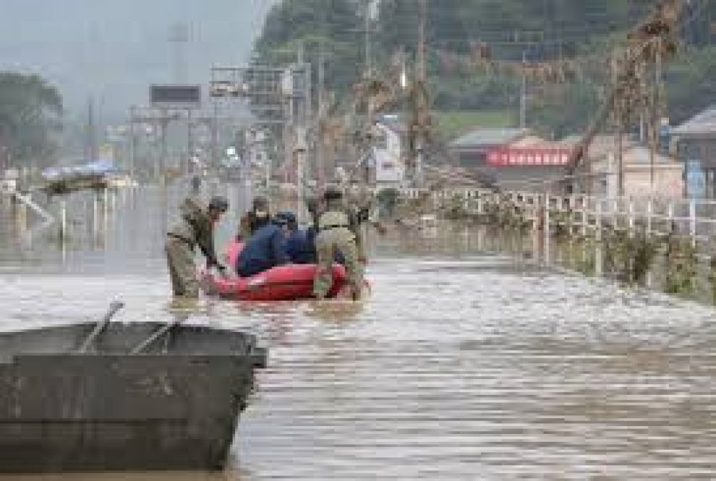 Death toll due to floods in Japan increasing continuously