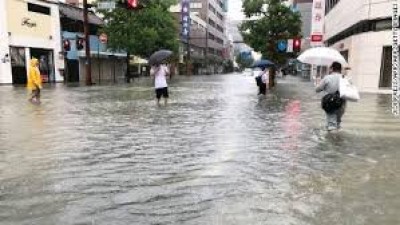 जापान में बाढ़ से लगातार बढ़ रही मरने वालो की संख्या, तलाशी के बाद मिली 45 से अधिक लाशे