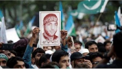 Pakistan reported Terror Poster Boy as Hero, Trying to Incite Kashmiri Youth