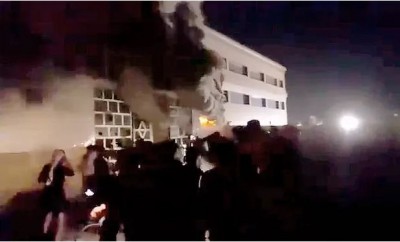 Fire breaks out in Iraq's Covid Hospital, 44 died, 67 injured