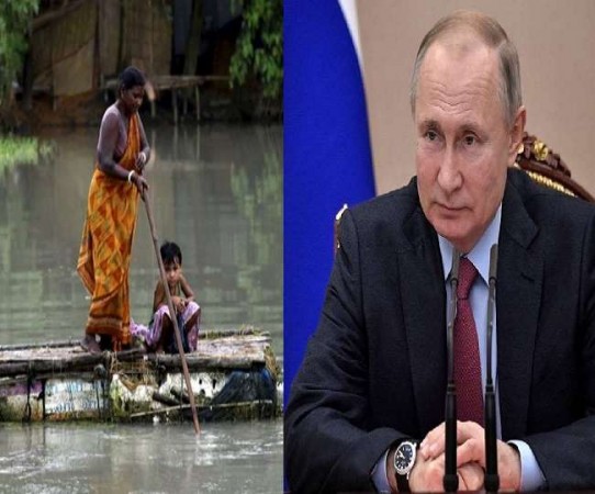 भारत में आई बाढ़ बनी लोगों की मौत का कारण, रूस के राष्ट्रपति ने जताया शोक