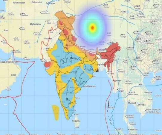Earthquake tremors in Tibet, know why earthquake occurs