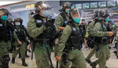 हांगकांग: नया सुरक्षा कानून लागू होते ही एक्शन शुरू, ऑनलाइन पोस्ट करने पर 4 गिरफ्तार