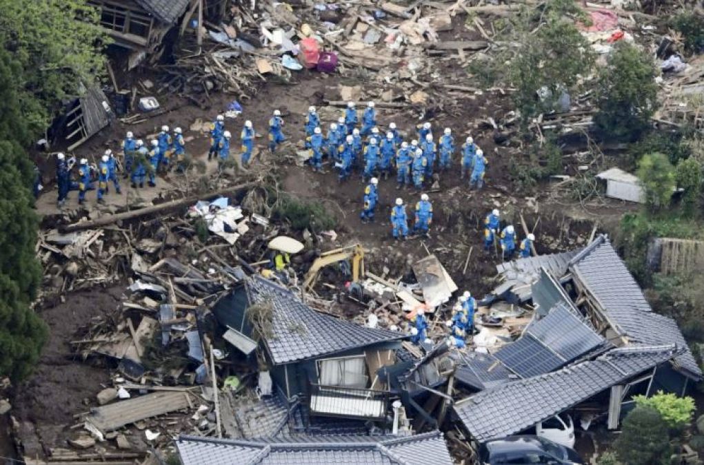 जापान में जारी सुनामी की चेतावनी को सरकार ने लिया वापस