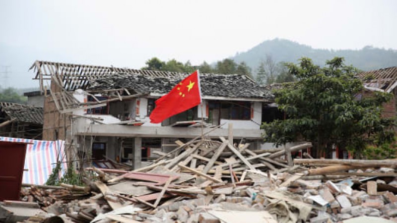 China's Xinjiang region trembled by earthquake 6.4 magnitude