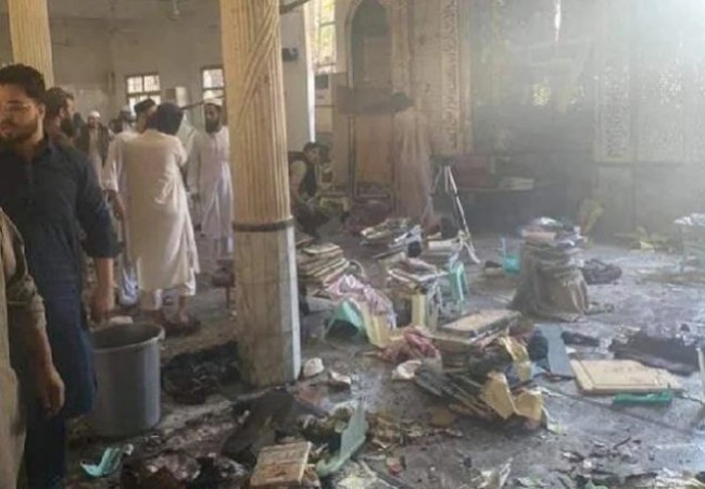 Massive explosion at mosque during Friday prayers, 30 died on the spot