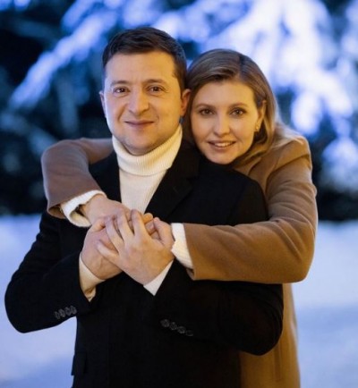 Ukraine's president's wife makes emotional appeal by sharing pictures of children