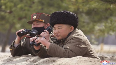 Kim Jong Un supervises another round of artillery drills