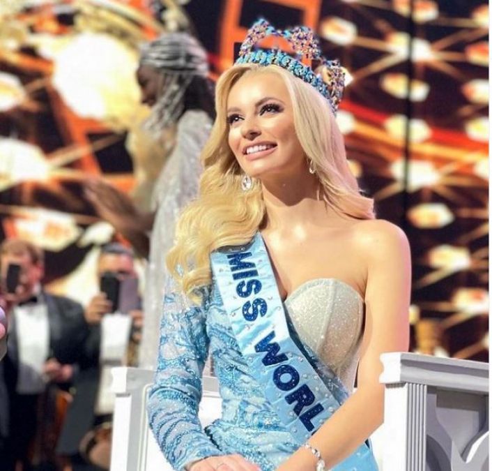 Karolina Bilavaska became Miss World 2021 by answering this difficult question