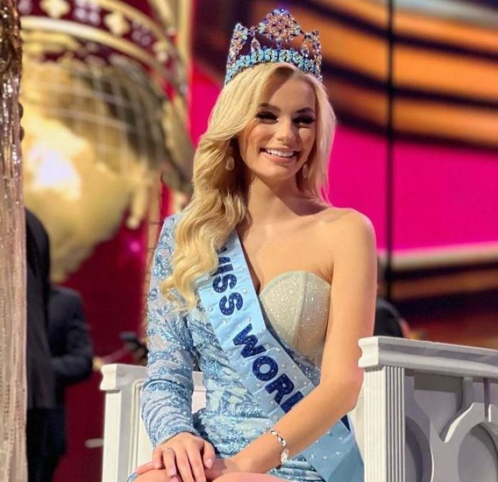 Karolina Bilavska was shocked as soon as she became Miss World 2021 and then said this thing, see video and photos