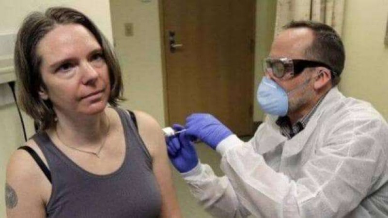 तैयार हुआ 'कोरोना' का वैक्सीन, इस महिला को लगाया गया पहला टीका