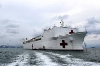 US Navy did wonders, turned ship into hospital