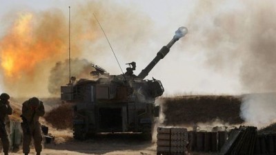 ग़ाज़ा बॉर्डर पर तैनात हुए इजराइली टैंक, एयर स्ट्राइक के बाद अब जमीनी लड़ाई करेगा इजराइल