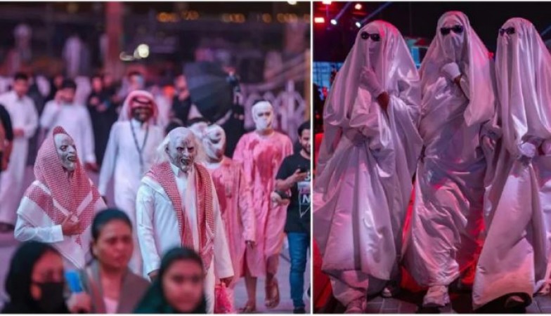 VIDEO: 'Qayamat Ka Din Pass Hai..,' Muslims angry after 'Halloween' celebration