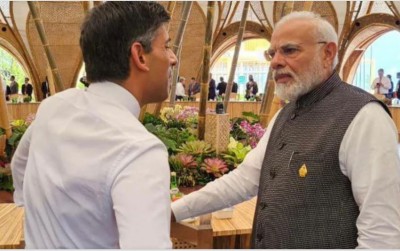 G20 Summit: PM Modi met Rishi Sunak, first meeting after becoming British PM