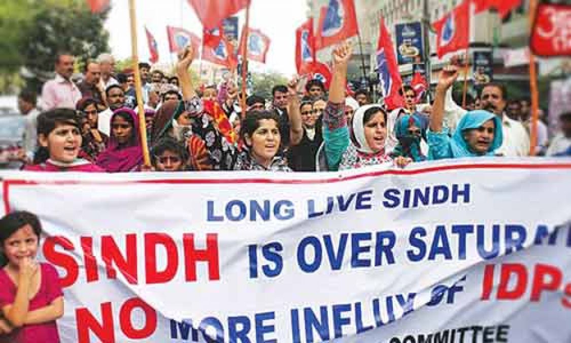 पाकिस्तान में अलग देश की मांग को लेकर जबरदस्त प्रदर्शन, JSQM ने कहा- सिंध पर पाक ने जबरन किया कब्ज़ा