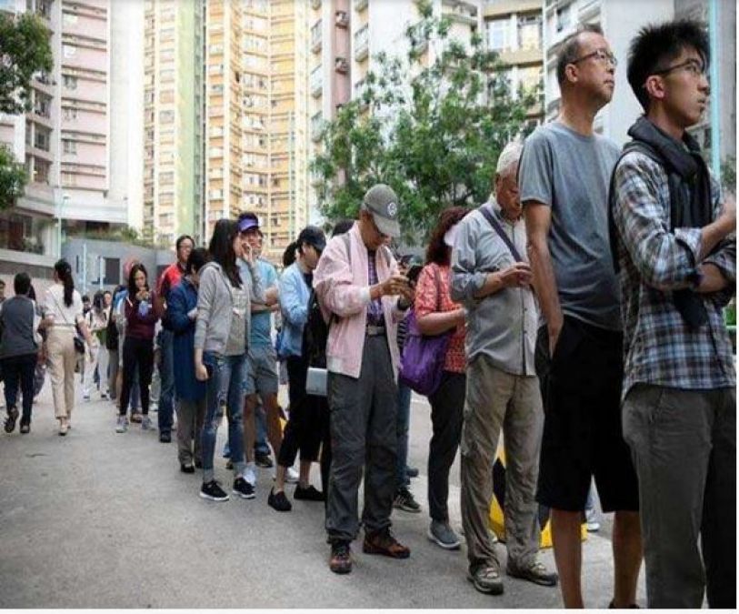 Local body voting in Hong Kong, Carrie Lam expressed satisfaction over peace