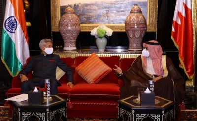 S Jaishankar reaches Bahrain for two-day visit, expresses grief over demise of PM Khalifa