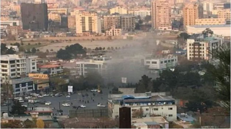 Massive bomb blast near Gurdwara in Kabul